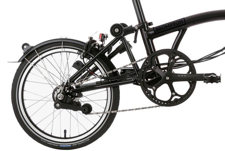 Skladací elektrický bicykel Brompton C Line